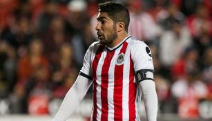 Jair Pereira, en juego de Chivas 