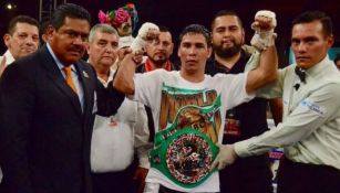 Gilberto 'Parrita' Medina tras ganar una pelea