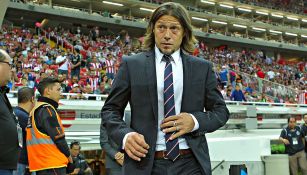 Matías Almeyda, durante un encuentro al mando de Chivas