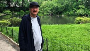 Jorge Vergara pasea por Central Park
