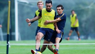 Jugadores de Pumas, durante la pretemporada en la Cantera