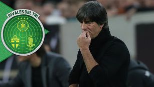 Löw durante un partido de Alemania