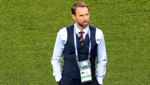 Gaerth Southgate, en el juego de Inglaterra vs Túnez