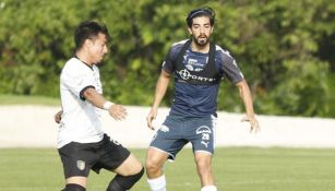 Rodolfo Pizarro, en el juego de pretemporada contra Venados