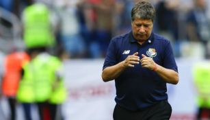  Hernán Gómez, después de la derrota de Panamá