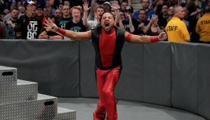 Nakamura durante programa de Smackdown Live 