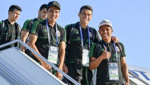 Tricolor a su llegada a la Ciudad de Samara 