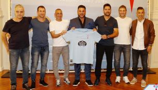 Mohamed, en su presentación con el Celta de Vigo