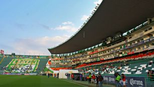 Estadio de León previo a partido de la Liga MX 