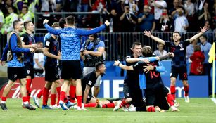 Croacia festeja pase a la Final de Rusia 2018