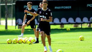 Andrés Andrade, durante pretemporada del Atlas de cara al A2018