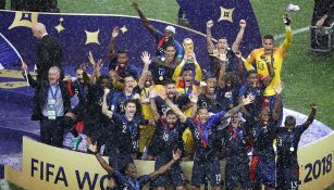 La Selección de Francia levanta la Copa del Mundo de Rusia 2018