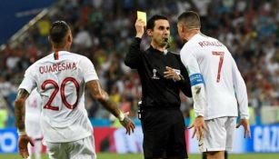 Ramos amonesta a Cristiano en el Mundial