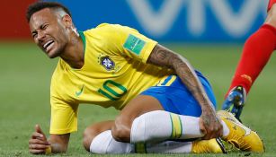Neymar se queja de una falta en Rusia 2018