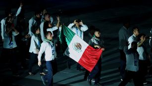 Delegación Mexicana en el desfile de inauguración