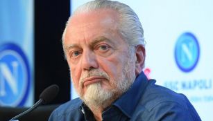 De Laurentiis en conferencia de prensa del Nápoles 