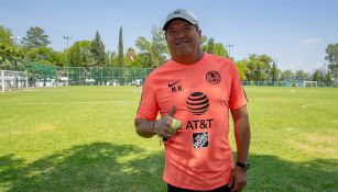 Miguel Herrera sonríe para la lente de RÉCORD