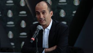 Guillermo Cantú, en conferencia de prensa