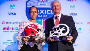 Arturo Olivé, tras conferencia sobre juego de NFL en México