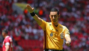 César Arturo Ramos, en un duelo de Liga MX