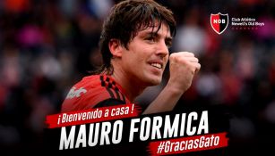 Newell's Old Boys oficializa llegada de Mauro Formica