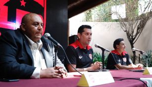 Edgar Zapata, en conferencia de presa para presentar la LFP