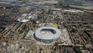 Tottenham Hotspur Stadium vistó desde las alturas 