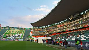 El interior del estadio de La Fiera