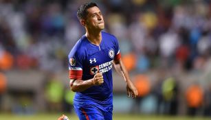 Elías Hernández en partido con Cruz Azul