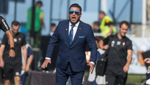 Mohamed da instrucciones al mando del Celta de Vigo