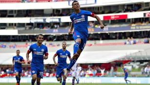 Cruz Azul celebra una anotación frente a Veracruz