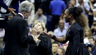 Serena Williams reclama al juez tras recibir castigo