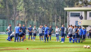 Caixinha dirige entrenamiento de Cruz Azul