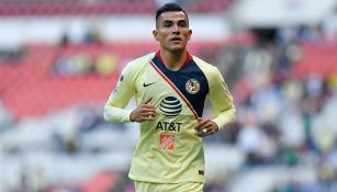 Luis Reyes en un partido del América