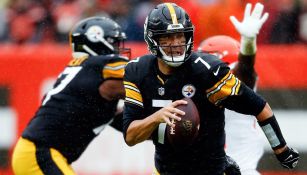 Ben Roethlisberger en partido con Steelers 