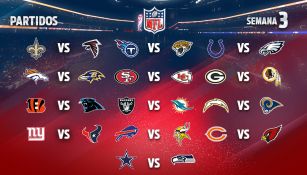 EN VIVO Y EN DIRECTO: NFL Semana 3 domingo