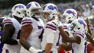 Buffalo Bills festeja touchdown contra Vikings