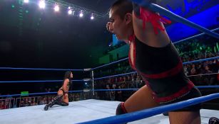  Faby Apache durante el combate contra Tessa Blanchard