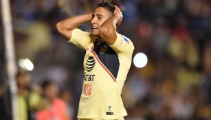 Cecilio Domínguez se lamenta en juego del América