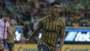 Mora convirtió el gol con el que Pumas venció a Chivas en el Estadio Akron