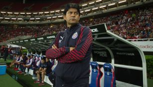 Cardozo, en un encuentro de Chivas en el Estadio Akron