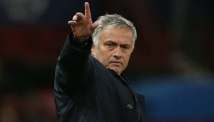 José Mourinho, durante un partido contra Valencia 