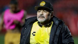 Maradona en partido con Dorados 