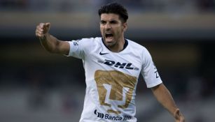 Víctor Malcorra durante un juego con Pumas 