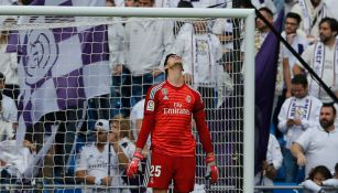 Courtois lamenta la derrota del Real Madrid ante Levante 