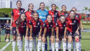 Jugadoras del Atlas femenil 