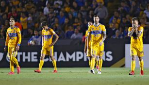 Tigres, durante el torneo de Liga de Campeones de Concacaf