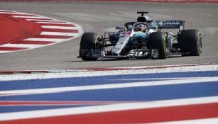 Lewis Hamilton en GP de Estados Unidos