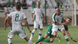 Chatón Rodríguez durante un partido de pretemporada