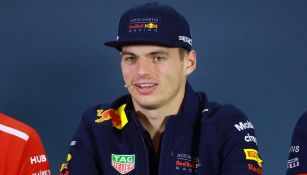 Max Verstappen, en conferencia de prensa